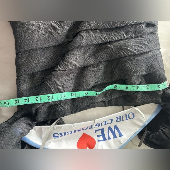 Monique Lhuillier Women's Black Organza Dress - Picture 8 of 8